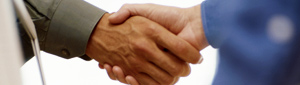 Conciliation Service - Shaking hands image